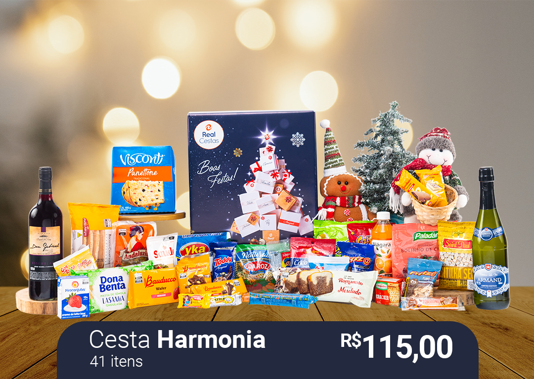 Cesta de Natal Harmonia