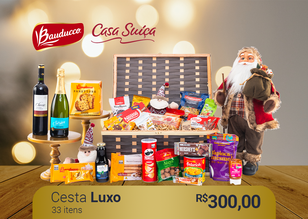 Cesta de Natal Luxo